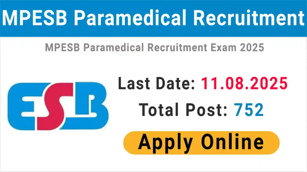 MPESB Paramedical Admit Card 2025
